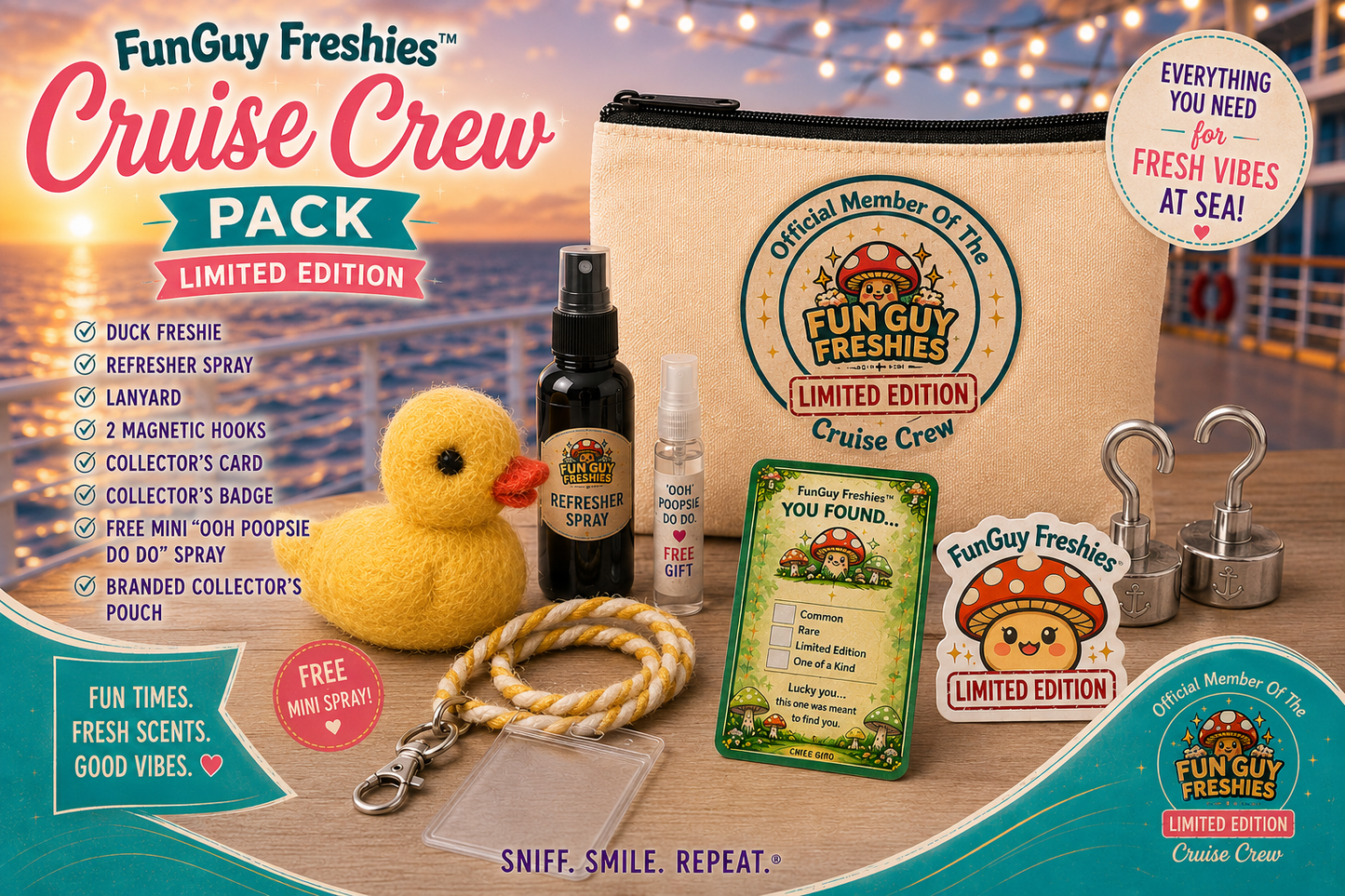 FunGuy Freshies™ Limited Edition Cruise Crew
