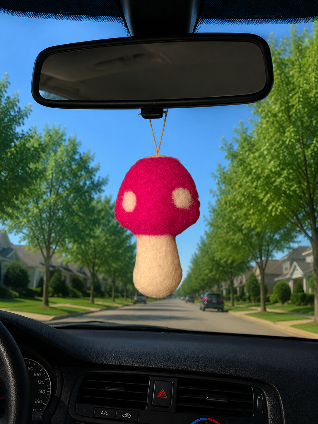 FunGuy Freshies™ Mushroom Hot Pink Freshie